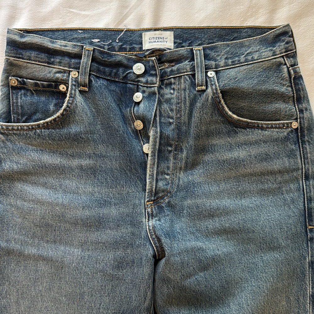 Citizens Of Humanity Baretta Relaxed Straight Leg Jeans - Picture 9 of 10